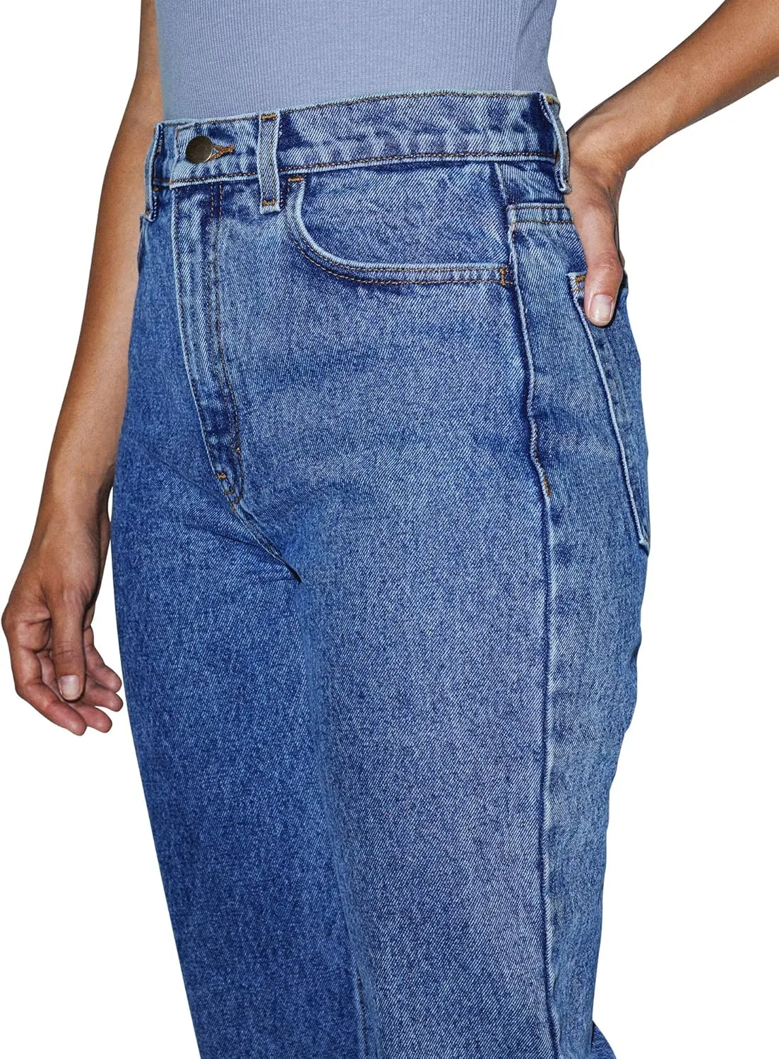 American Apparel Women's High-Waist Jean