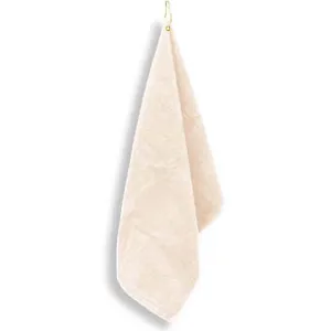Anvil Vanilla Deluxe Hemmed Hand Towel with Corner Grommet and Hook