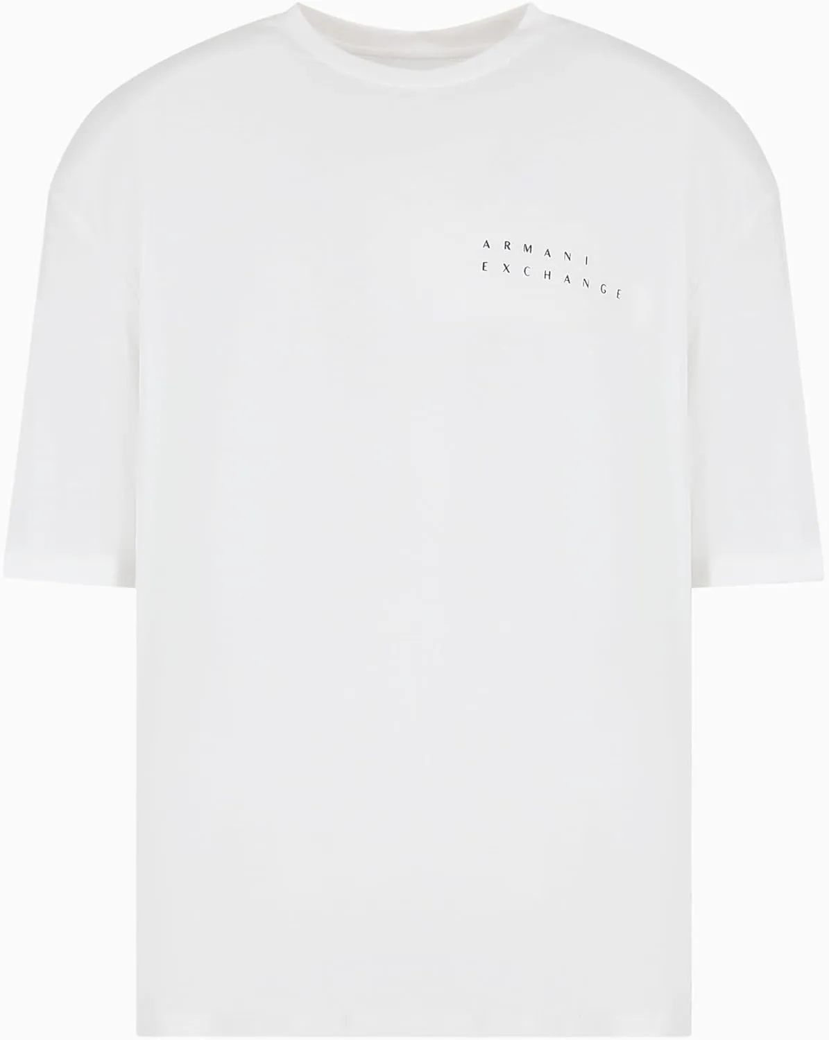 Armani Exchange Men's Comfort Fit Cotton Back Ax Logo Tee