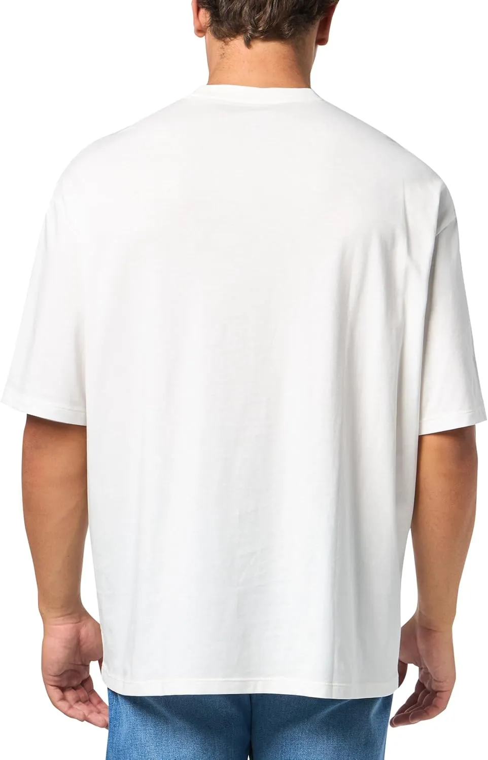Armani Exchange Men's Comfort Fit Cotton Embroidered Ax Logo Tee