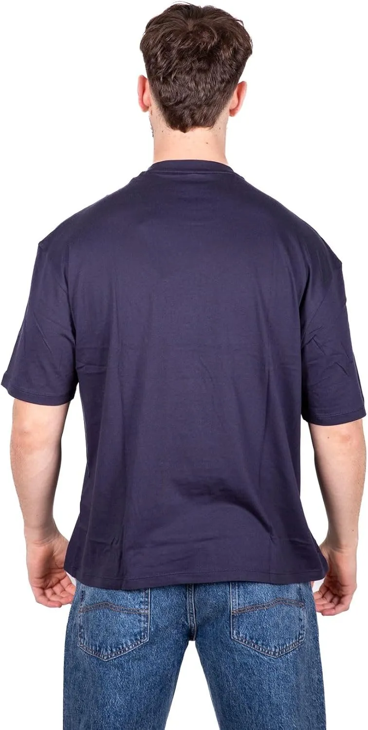 Armani Exchange Men's Comfort Fit Cotton Embroidered Ax Logo Tee