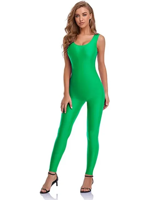 AshoreShop Womens Tank Jumpsuit Workout Dance Bodysuit