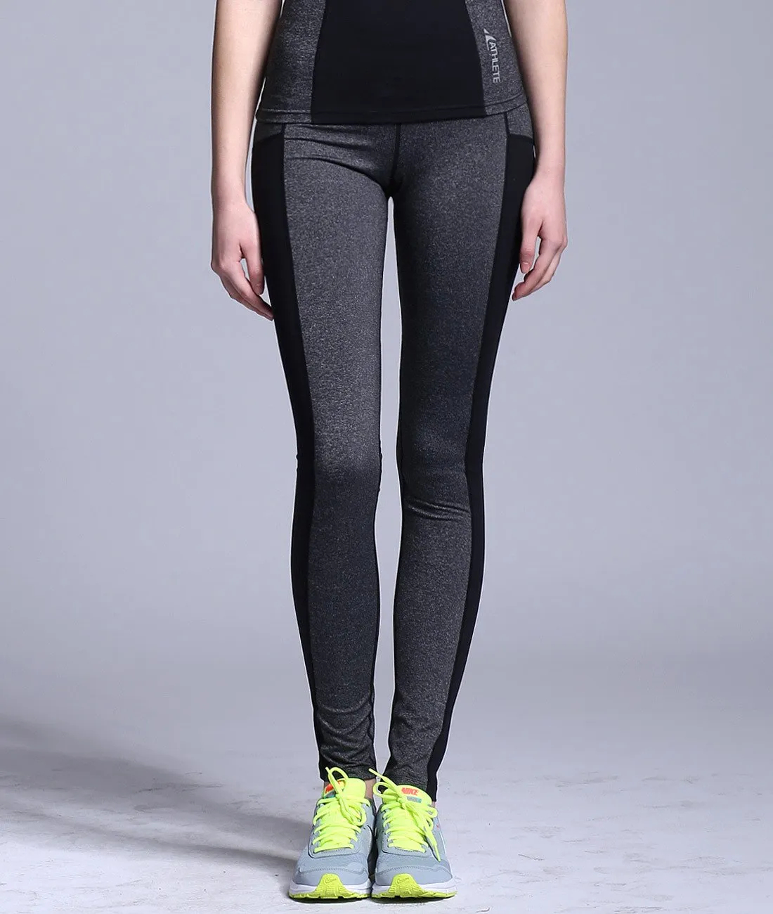 ATHLETE Women's Compression Colorblock Long pants, Style PS06