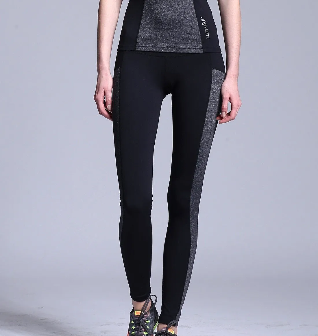 ATHLETE Women's Compression Colorblock Long pants, Style PS06