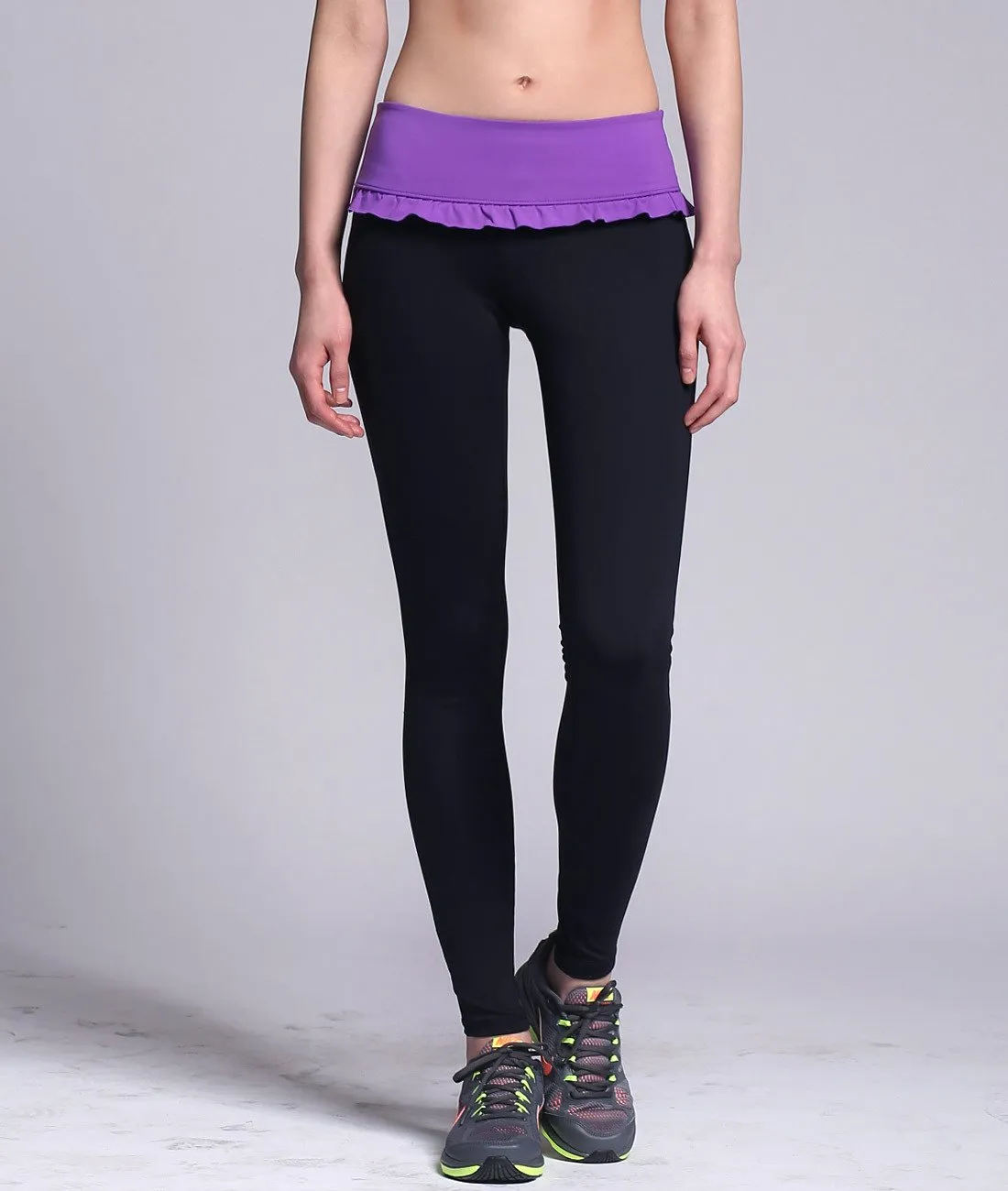 ATHLETE Women's Ruffle Trim Pants, Style BP03