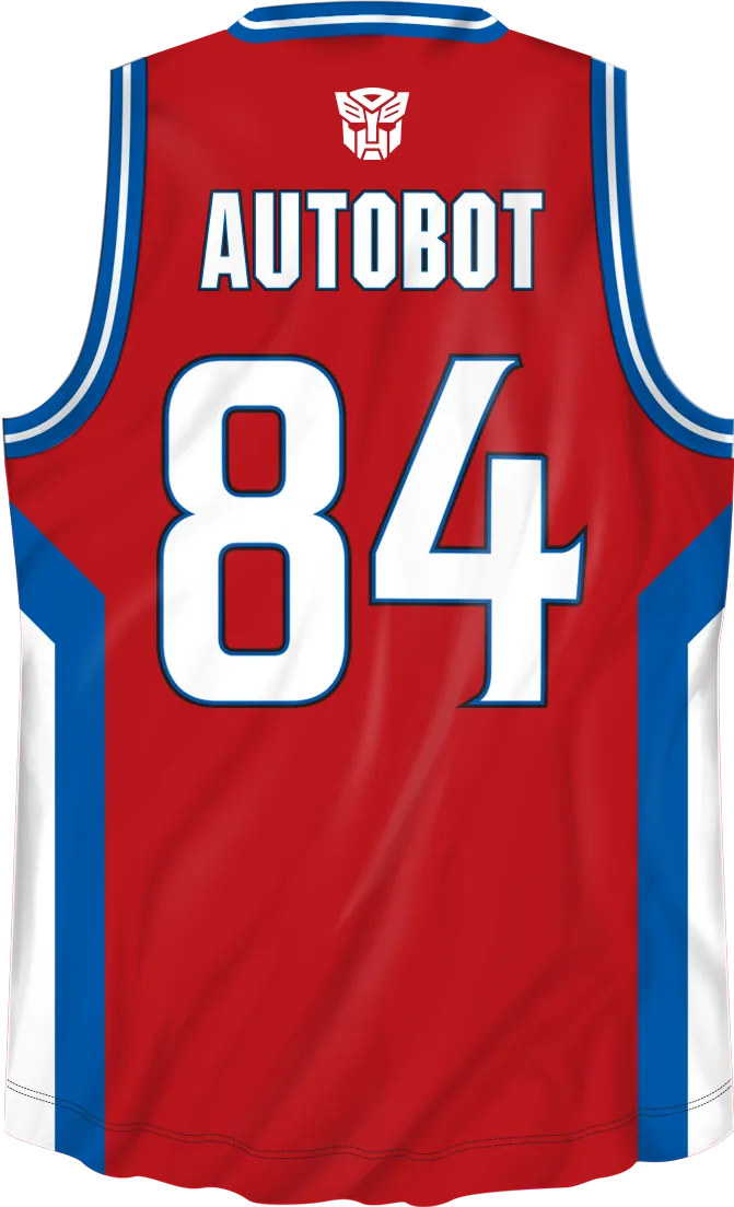 Autobot Transformers Basketball Jersey