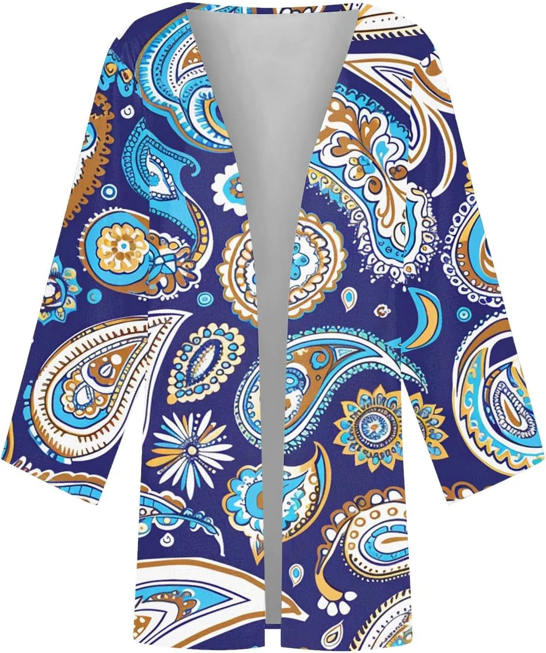 Autumn Boho Lightweight Cardigan Draped Front Open Cardigan Casual Long Sleeve Lightweight Cardigan Sweaters Duster