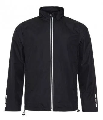 AWDis Just Cool Unisex Running Showerproof and windproof Jacket hi viz various colours