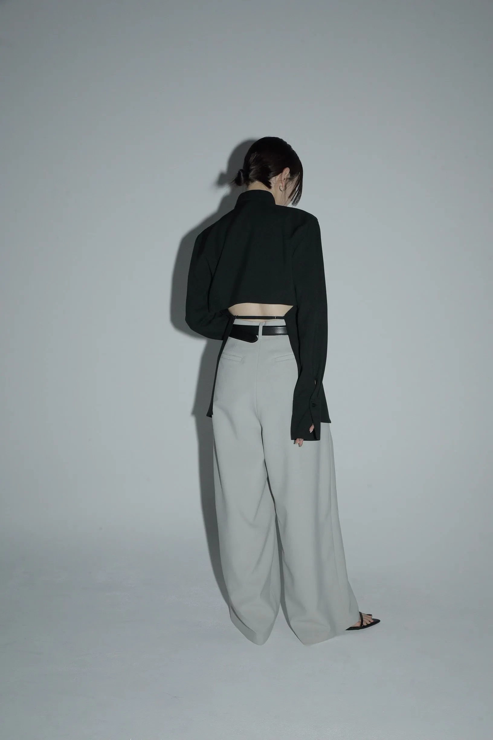 back open shape shirt