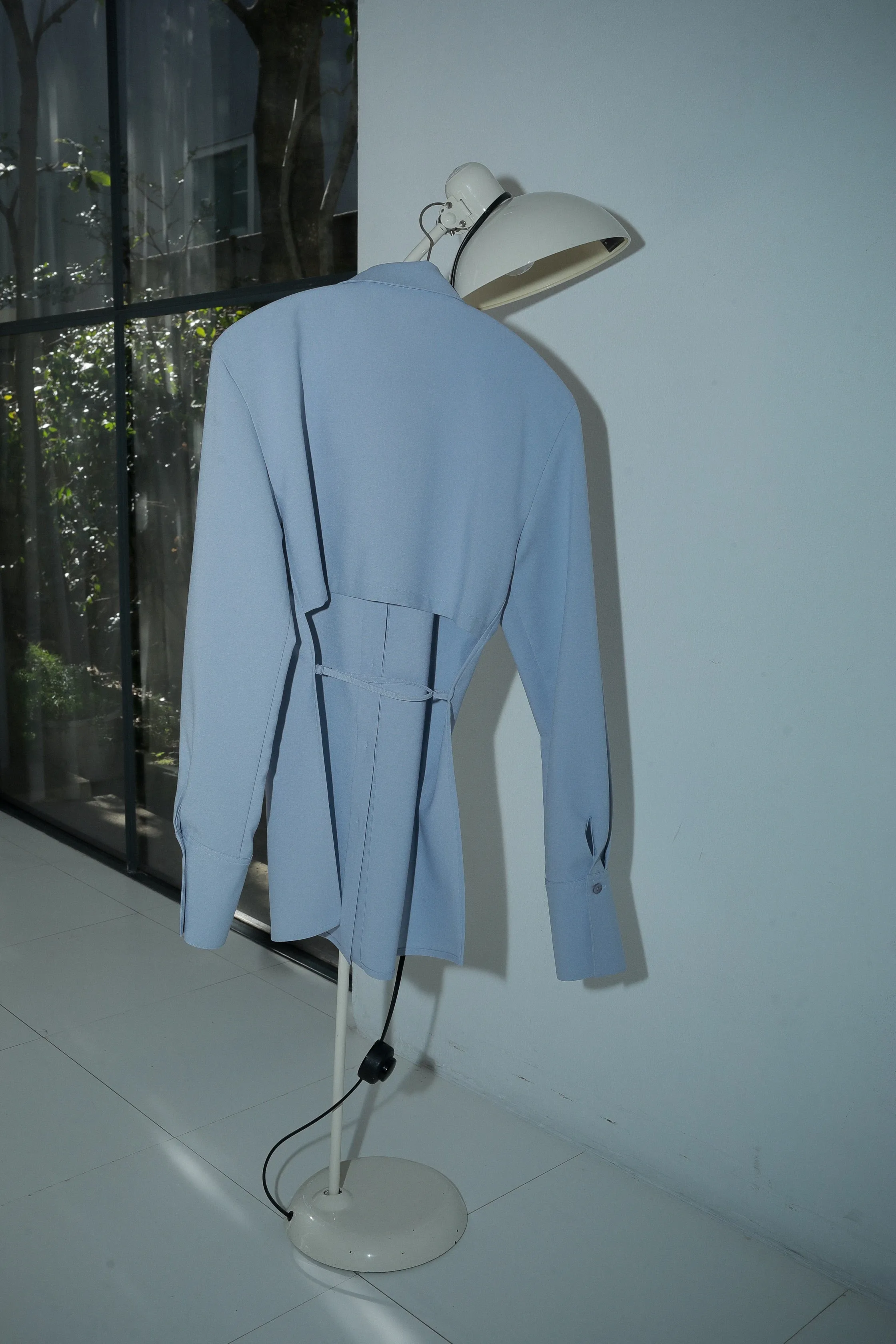 back open shape shirt