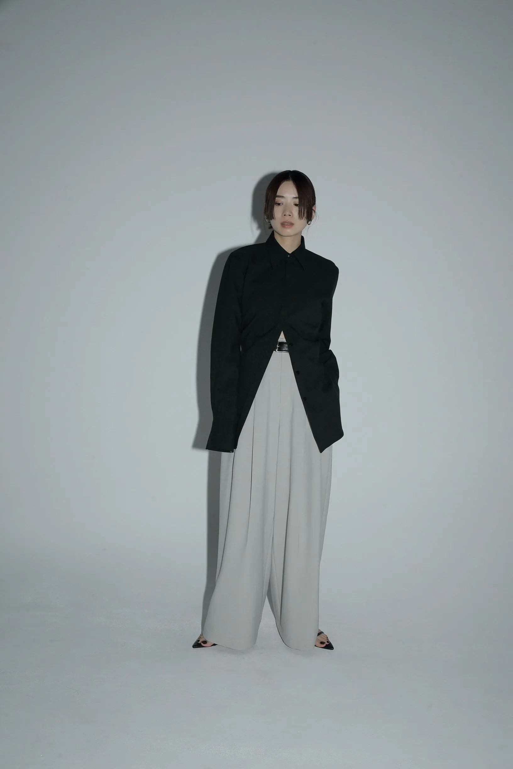 back open shape shirt