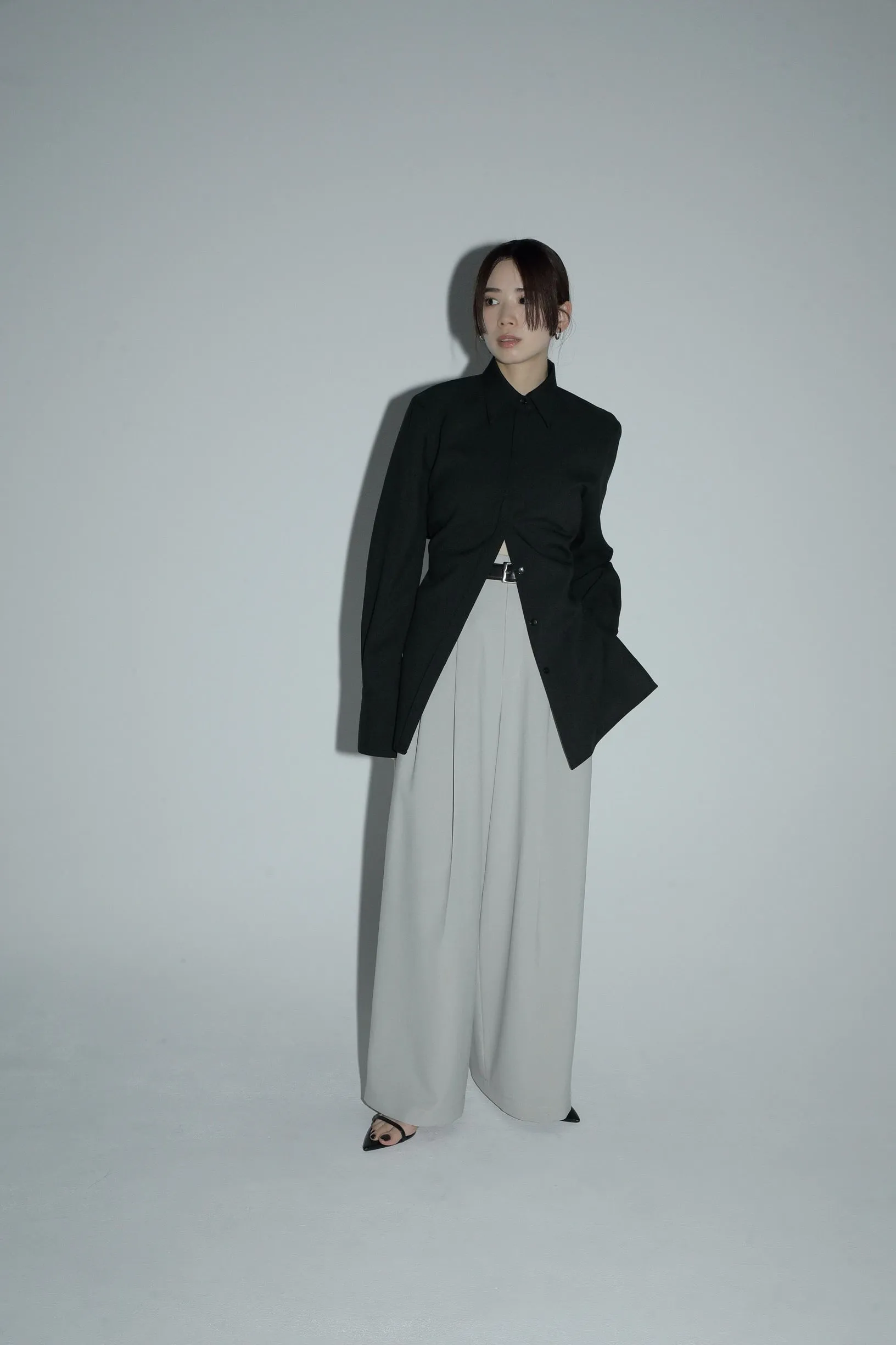 back open shape shirt