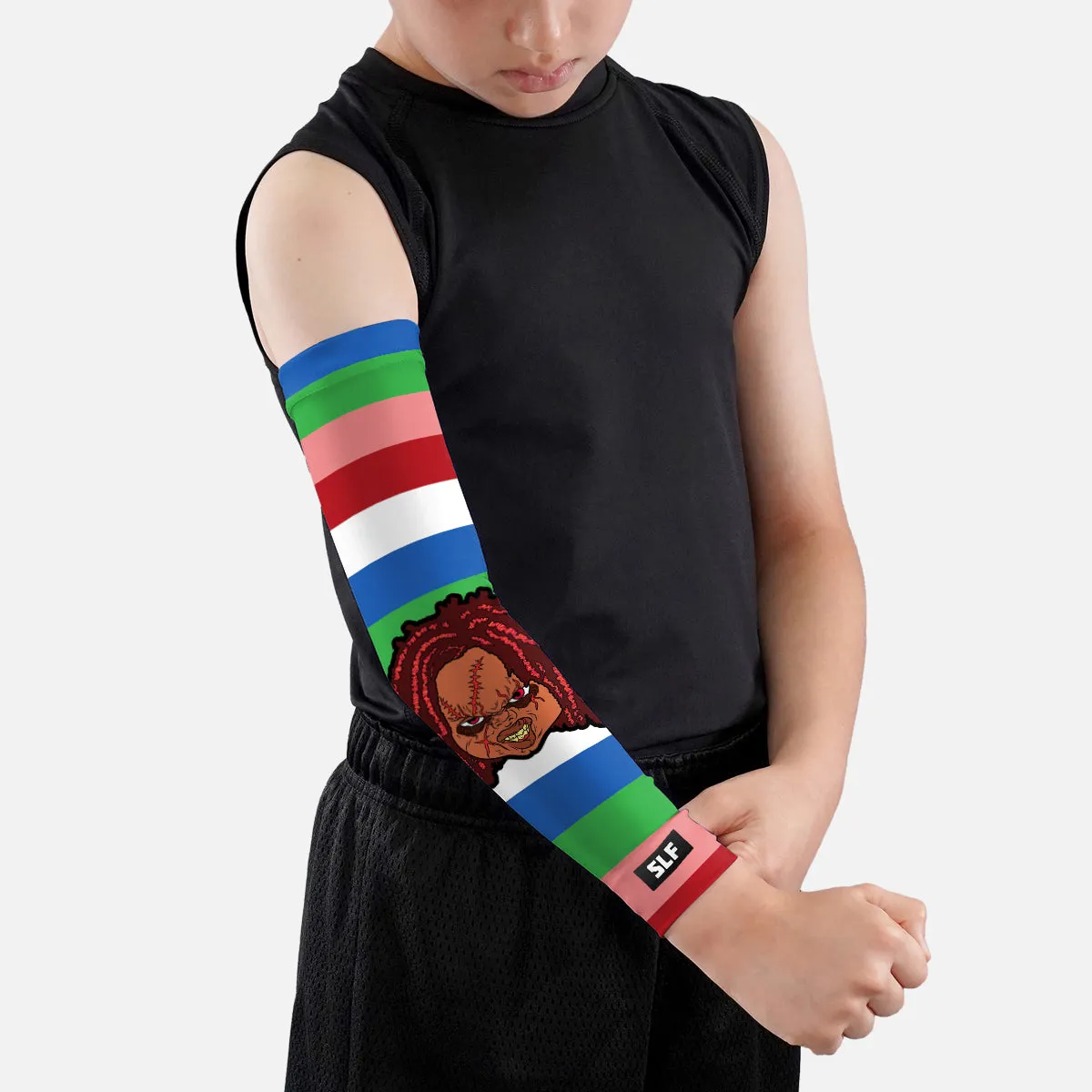 Bad Kid Stripes Kids Arm Sleeve