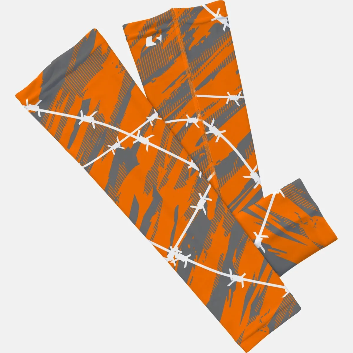 Barbed Tryton Ultra Orange Arm Sleeve