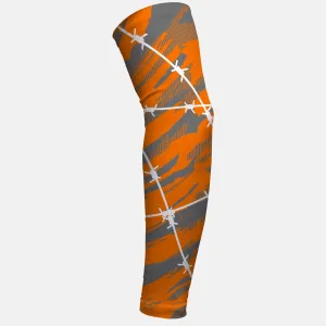 Barbed Tryton Ultra Orange Arm Sleeve