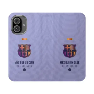 Barcelona FC Inspired Flip Cover Phone Case
