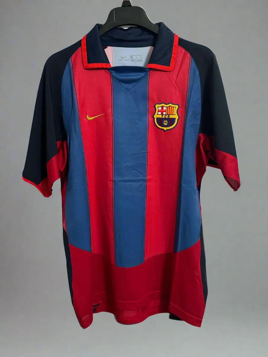 Barcelona Retro Jersey 2003 - Ronaldinho #10