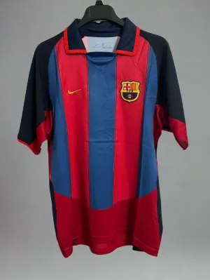 Barcelona Retro Jersey 2003 - Ronaldinho #10