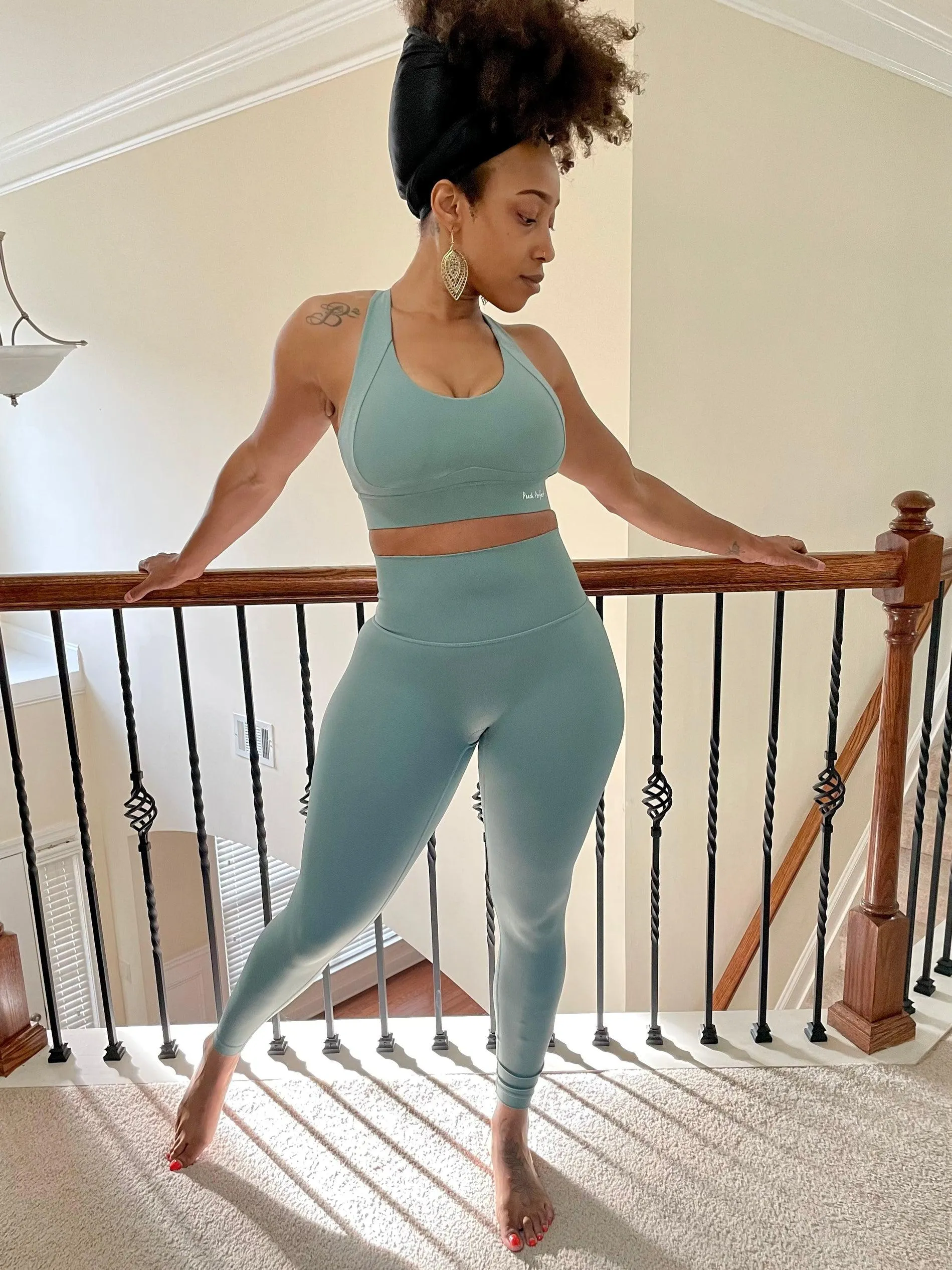 Barely There High-Rise Activewear Set