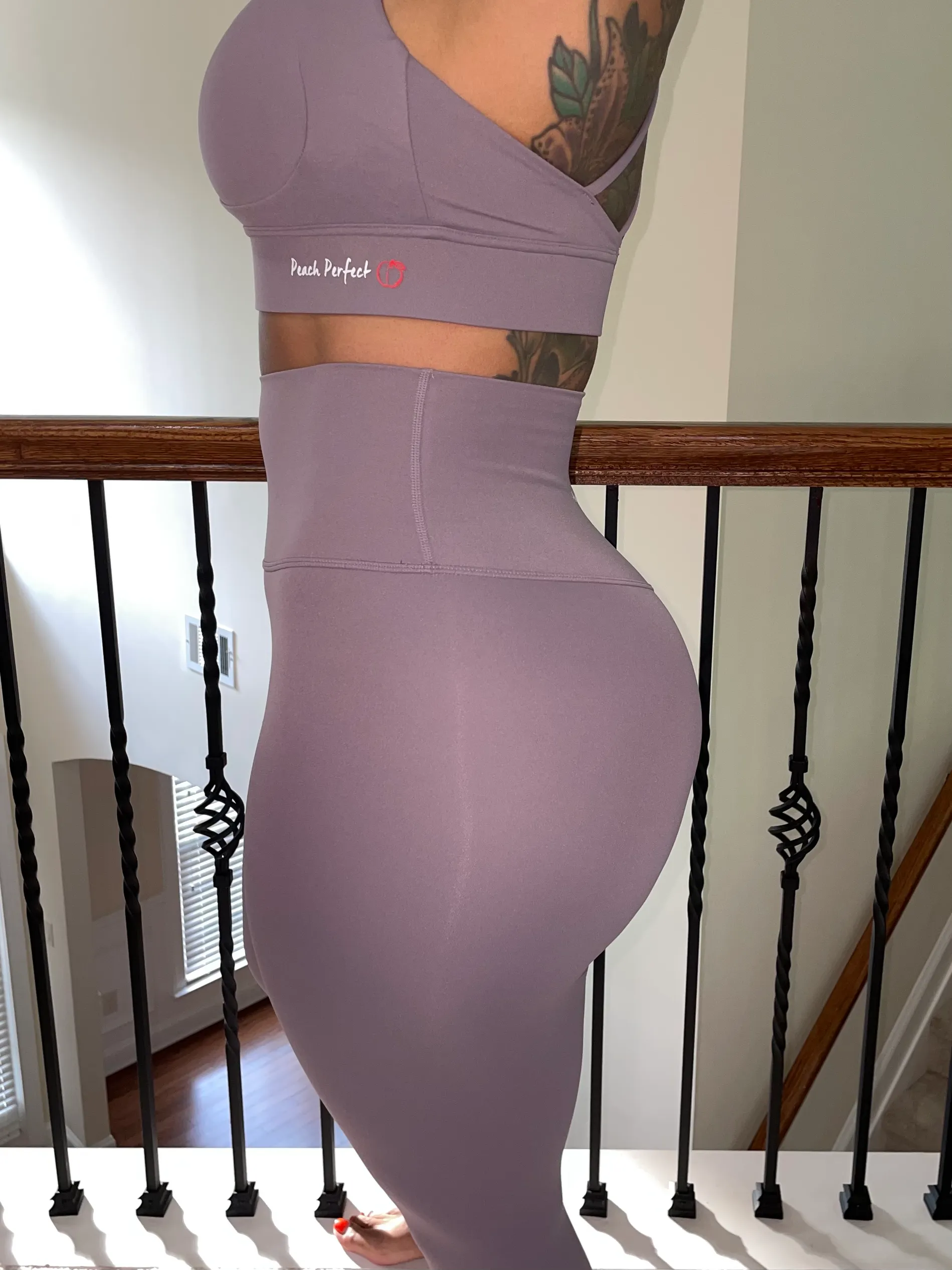 Barely There High-Rise Activewear Set