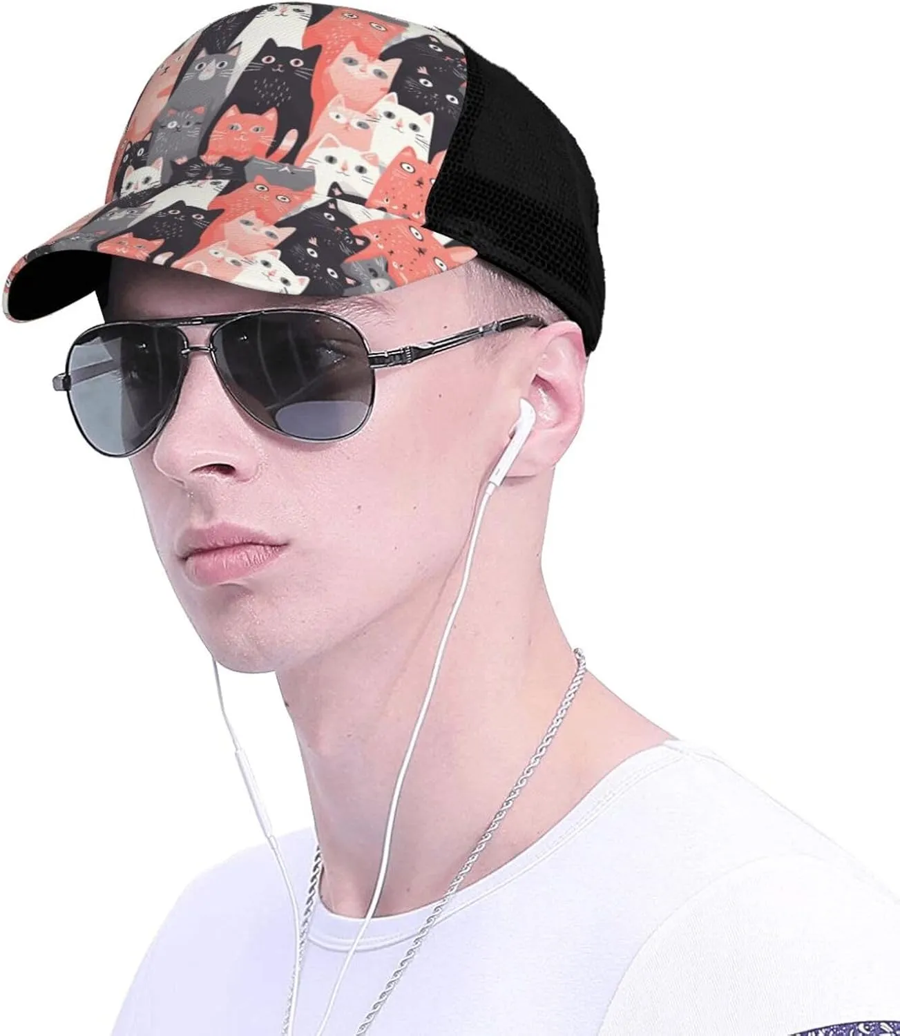 Baseball Cap Trucker Hat Tactical Operator Caps Outdoor Breath Sun Hats Breathable Mesh Curved Brim Baseball Cap