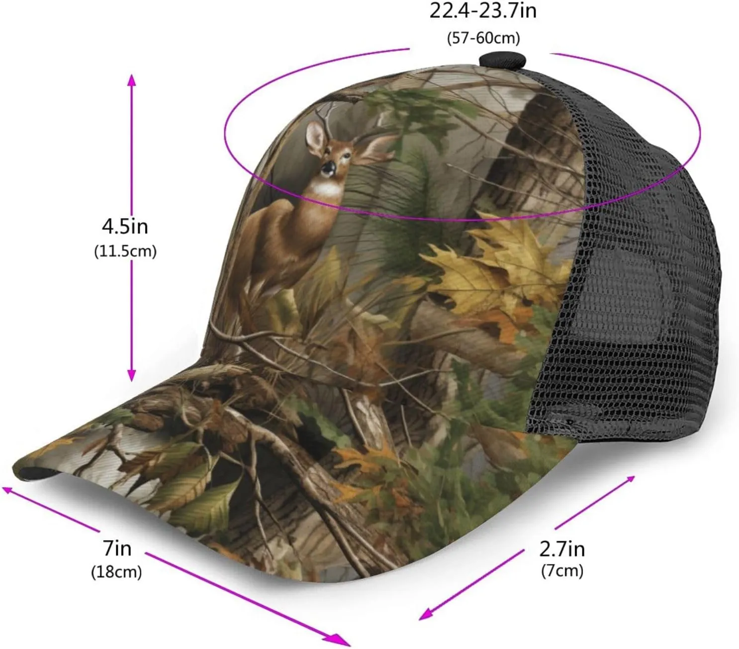 Baseball Cap Trucker Hat Tactical Operator Caps Outdoor Breath Sun Hats Breathable Mesh Curved Brim Baseball Cap