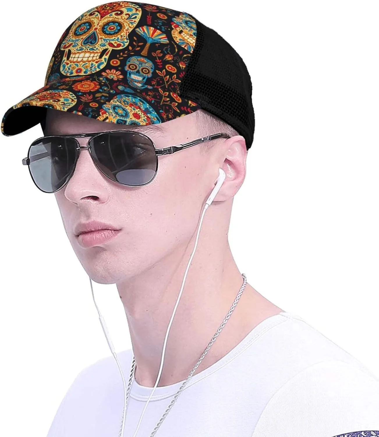 Baseball Cap Trucker Hat Tactical Operator Caps Outdoor Breath Sun Hats Breathable Mesh Curved Brim Baseball Cap