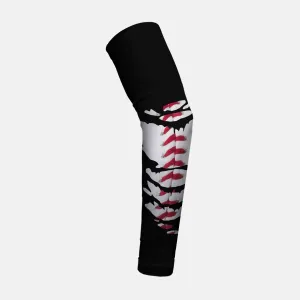 Baseball Ripped Kids Arm Sleeve