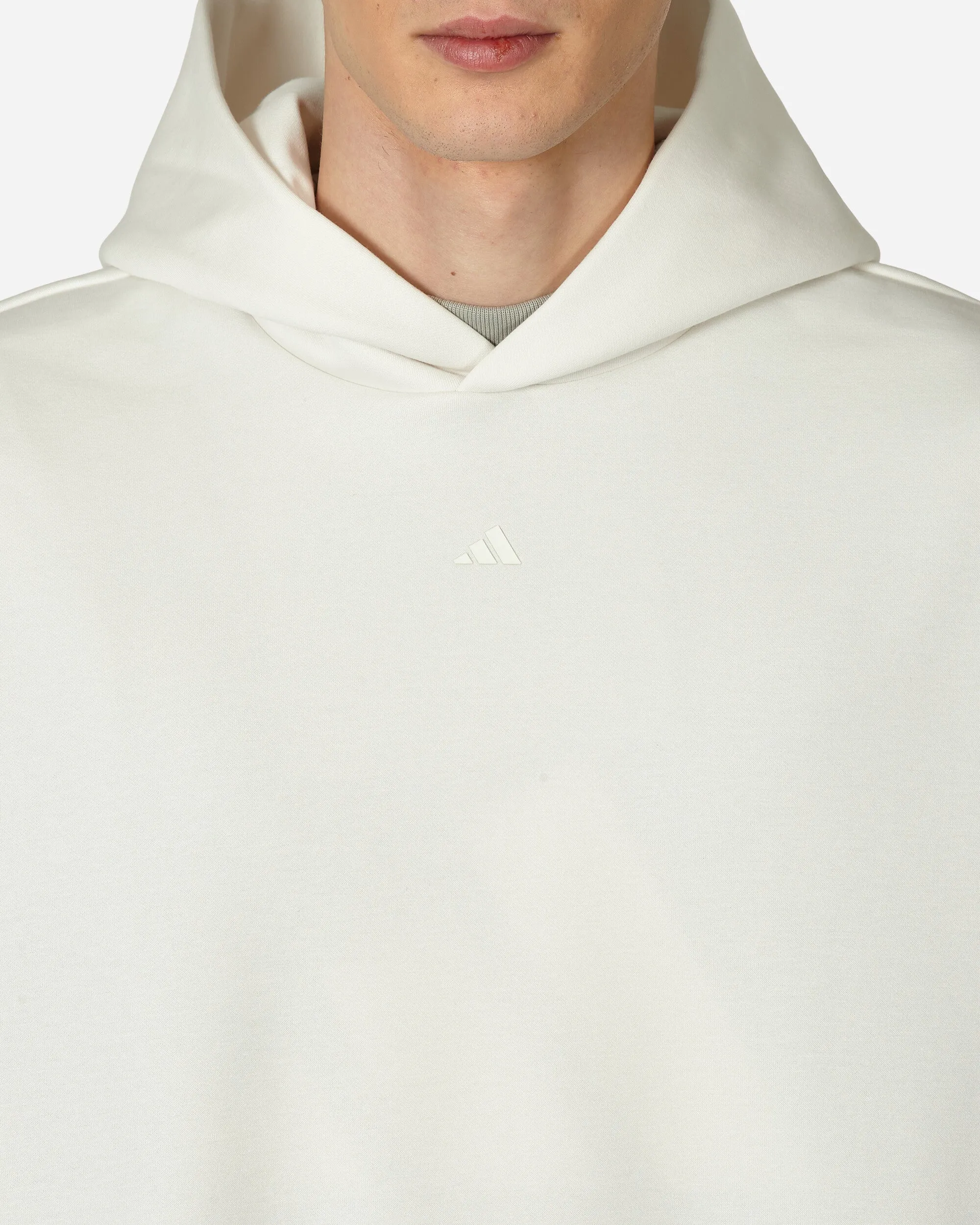 Basketball Hooded Sweatshirt White