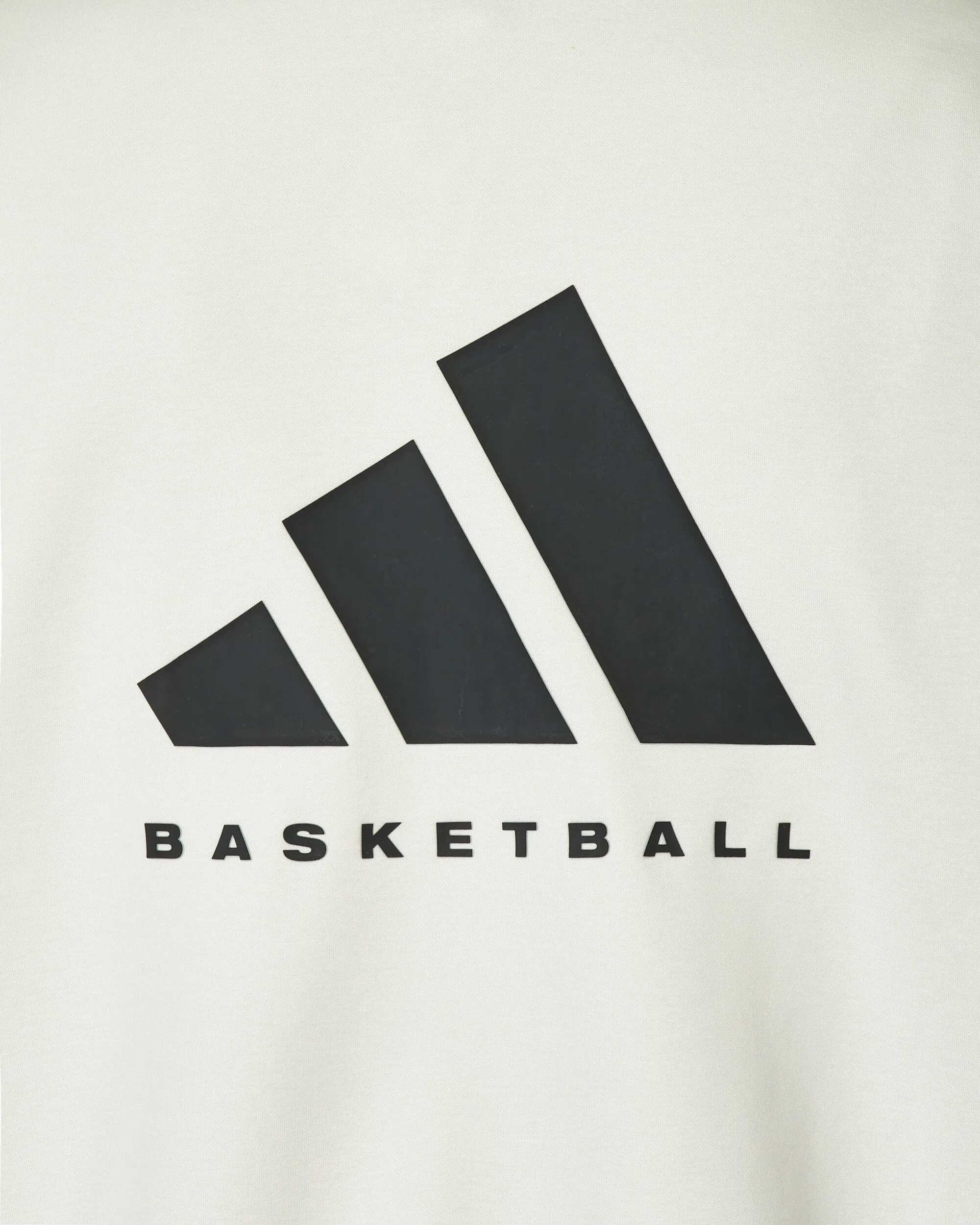 Basketball Hooded Sweatshirt White