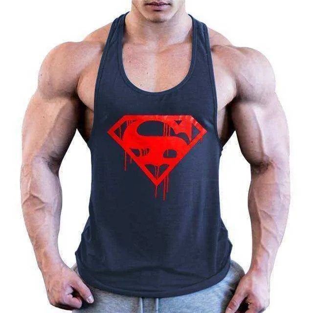 Batman Superman Aesthetic Tank Top Men