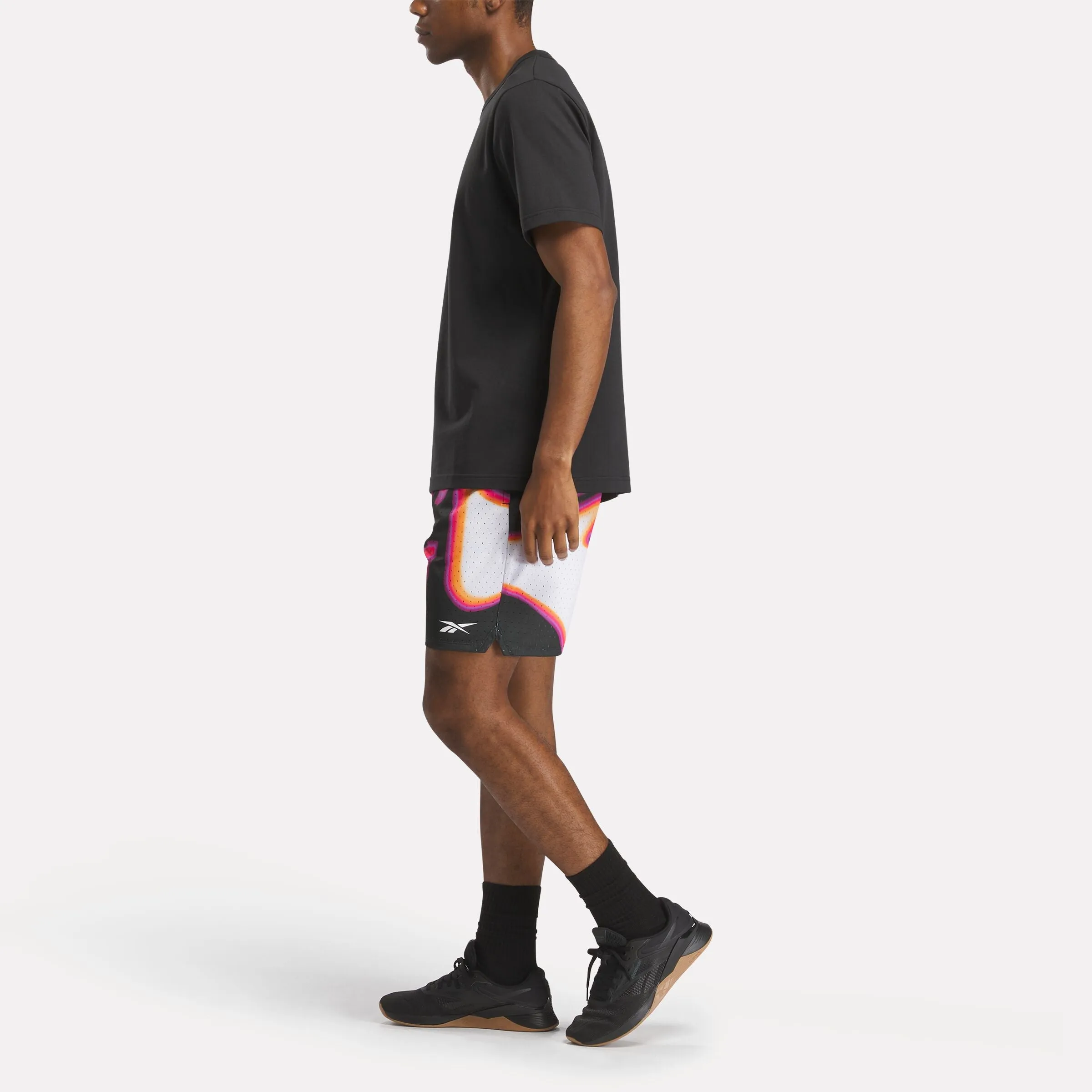 Bball Transition Short Aop Heat Wave