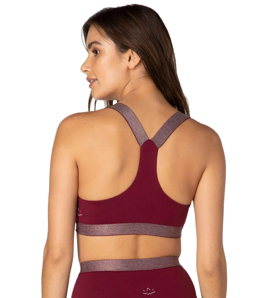Beyond Yoga Cross Point Yoga Sports Bra