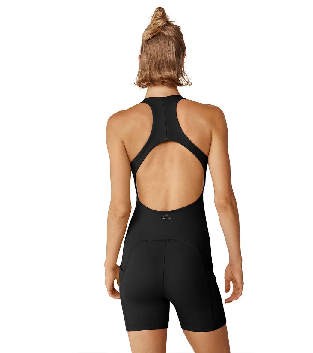 Beyond Yoga Powerbeyond Propel Cutout Biker Jumpsuit