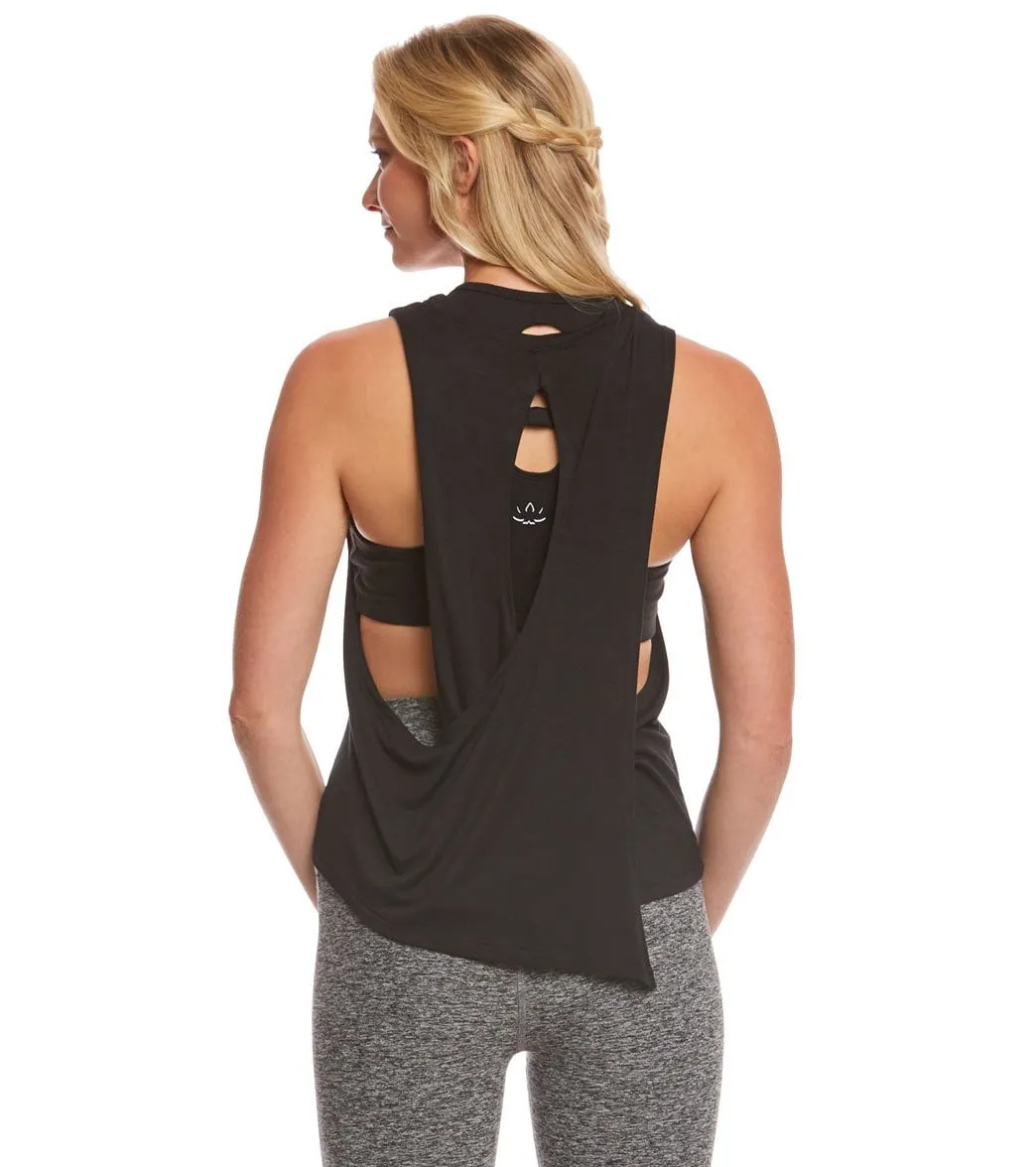Beyond Yoga Wrap Around Yoga Tank Top