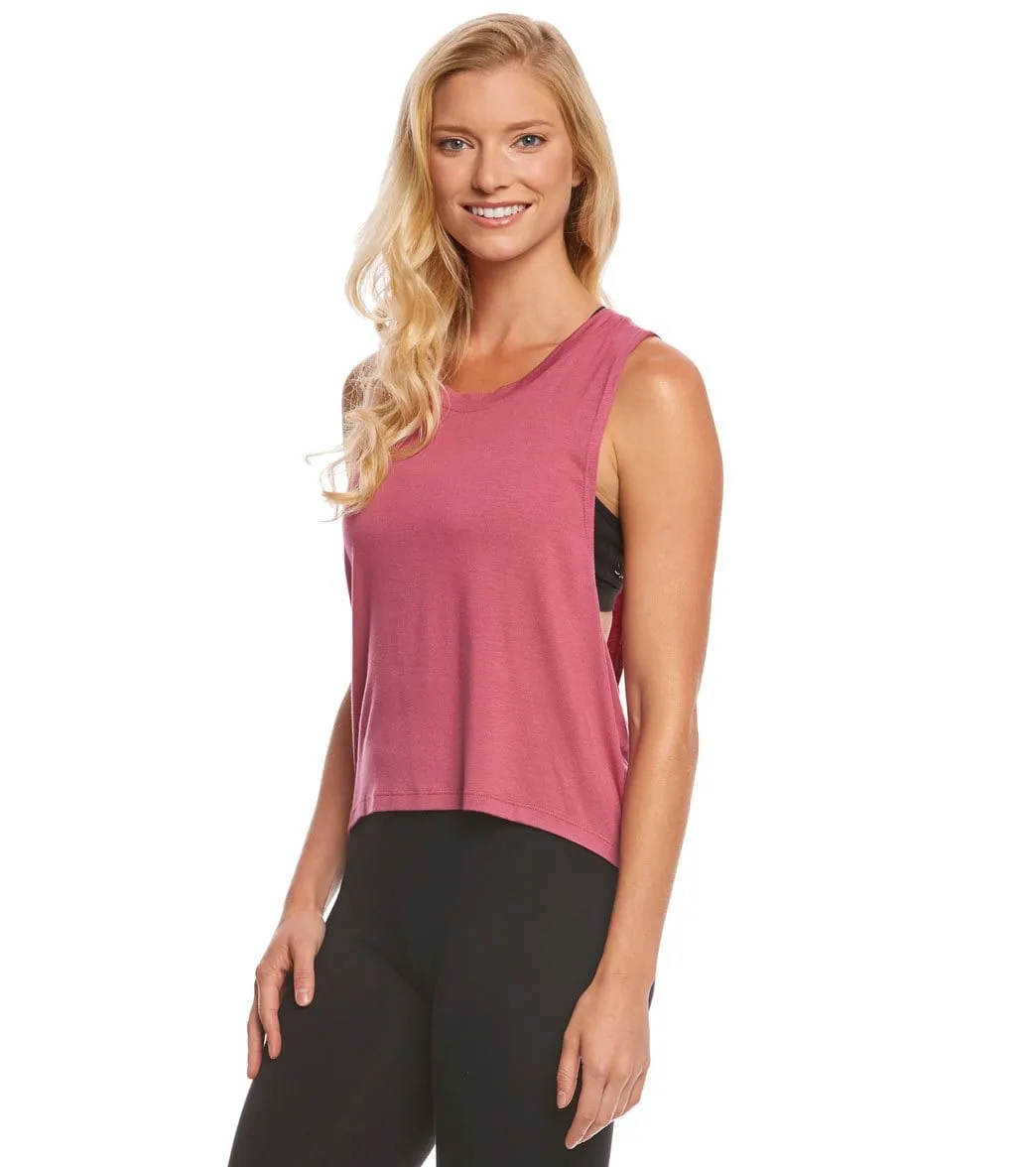 Beyond Yoga Wrap Around Yoga Tank Top