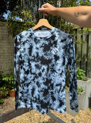Black Tie-dye Womens Mountain Bike Jersey