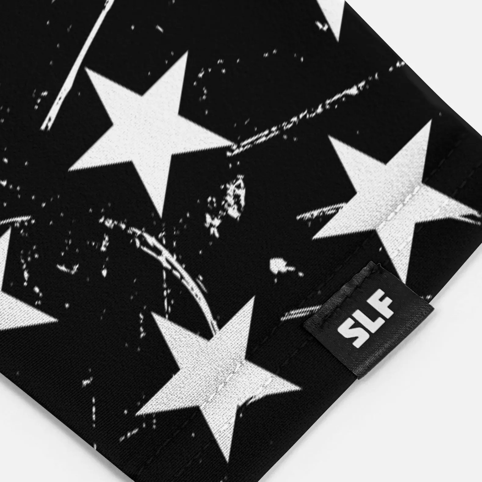 Black White Stars Knee Pad