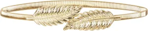 BlackButterfly Metallic Elastic Stretchy Chain Belt