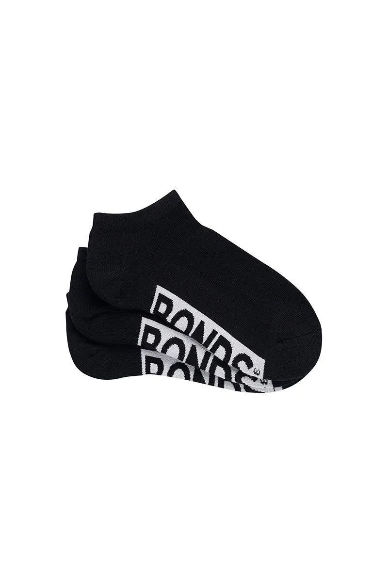 Bonds Ladies  3 Pack Socks - The CUSHIONED No Show