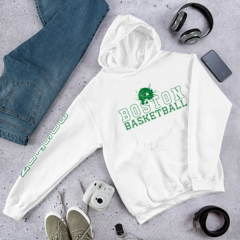 Boston Basketball Unisex Hoodie