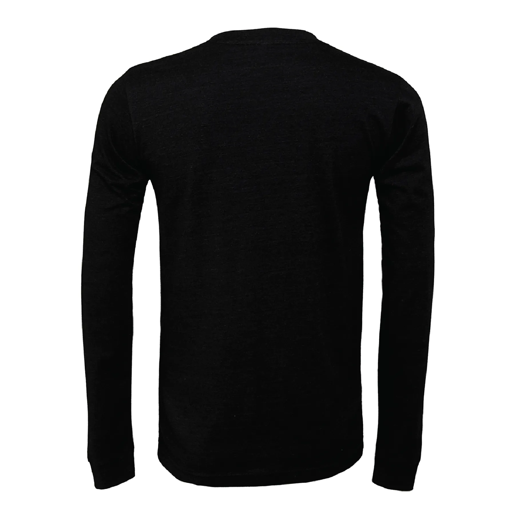 Brazilian Soccer Training (Club Name) Bella   Canvas Long Sleeve Triblend T-Shirt Heather Black