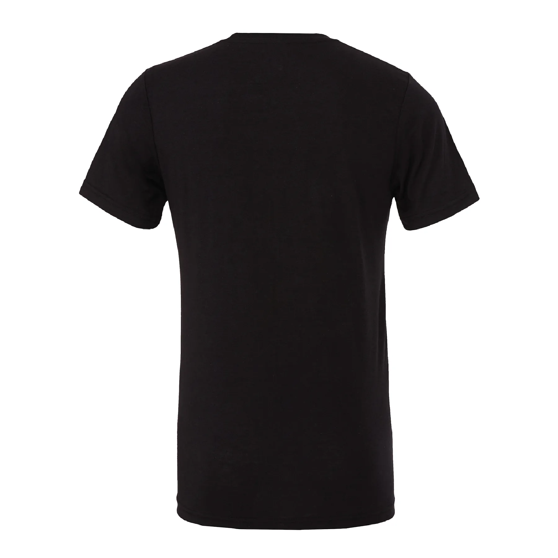 Brazilian Soccer Training (Patch) Bella   Canvas Short Sleeve Triblend T-Shirt Solid Black