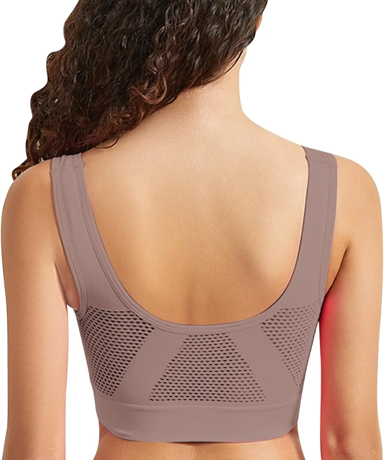 Breathable AntiSagging Breasts Bra for Women Sports Bras Seamless Wirefree Breathable Yoga Comfort Sleep Bras
