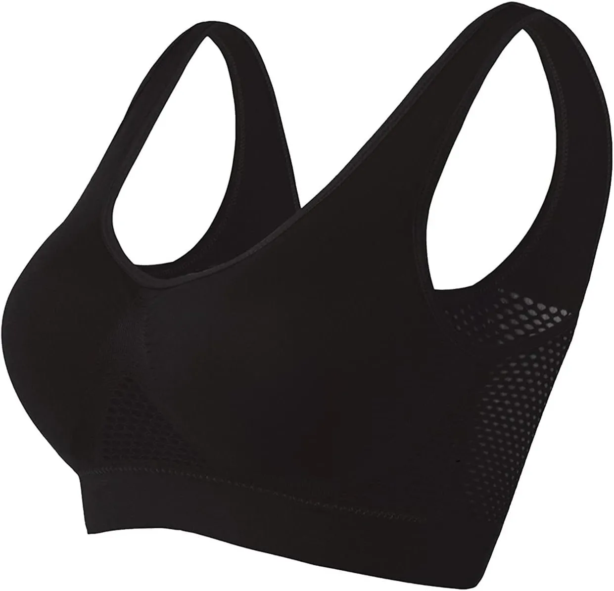 Breathable Cool Liftup Air Bra, 2024 New Large Size Air Bra Breathable and Comfortable Mesh Sports Bra for Womens Sport Bra