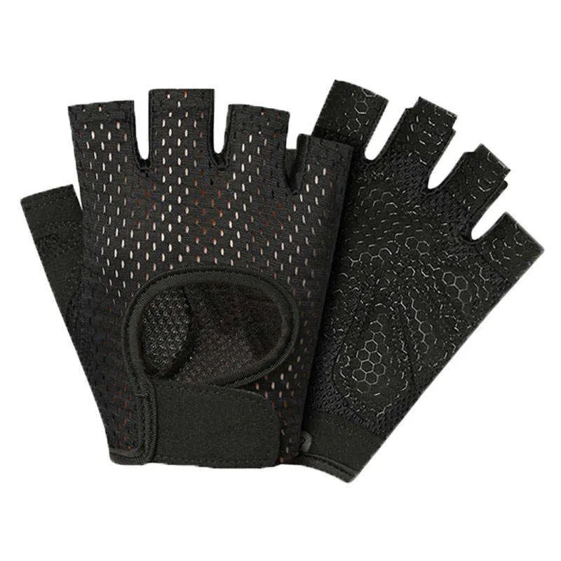 Breathable Workout Gloves Weight Lifting Fingerless Gym Exercise Gloves with Curved Open Back(10 Pack)