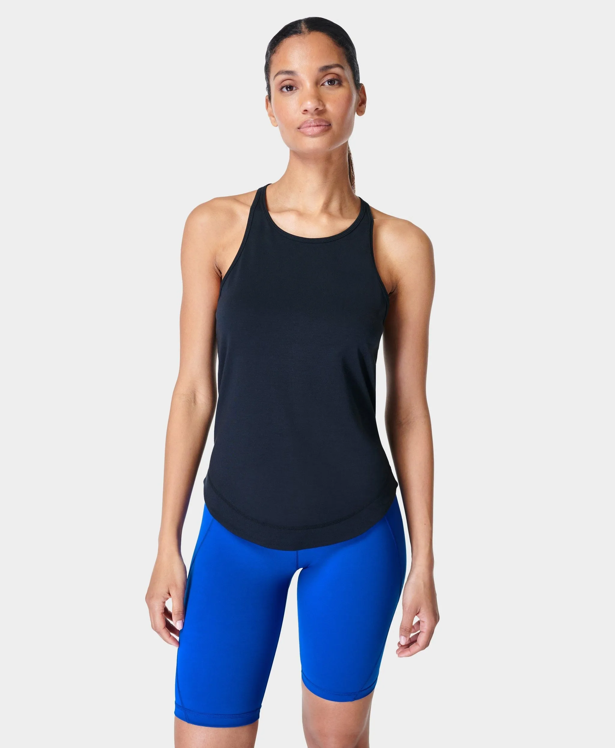 Breathe Easy Run Tank Top Sb9123 Coral-Pink