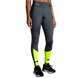 Brooks Women's Run Visible Tight - Asphalt/Nightlife (221558044)
