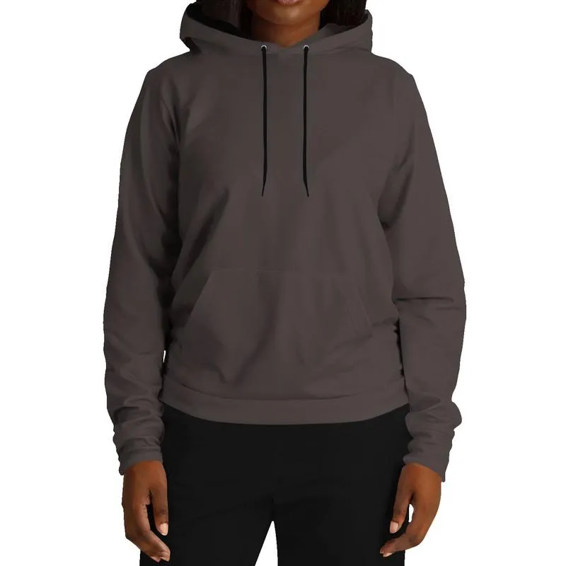 Brown Hoodie Blank | Unisex | with PLUS sizes | Deep Dark Pale Brown | C60M60Y60K60