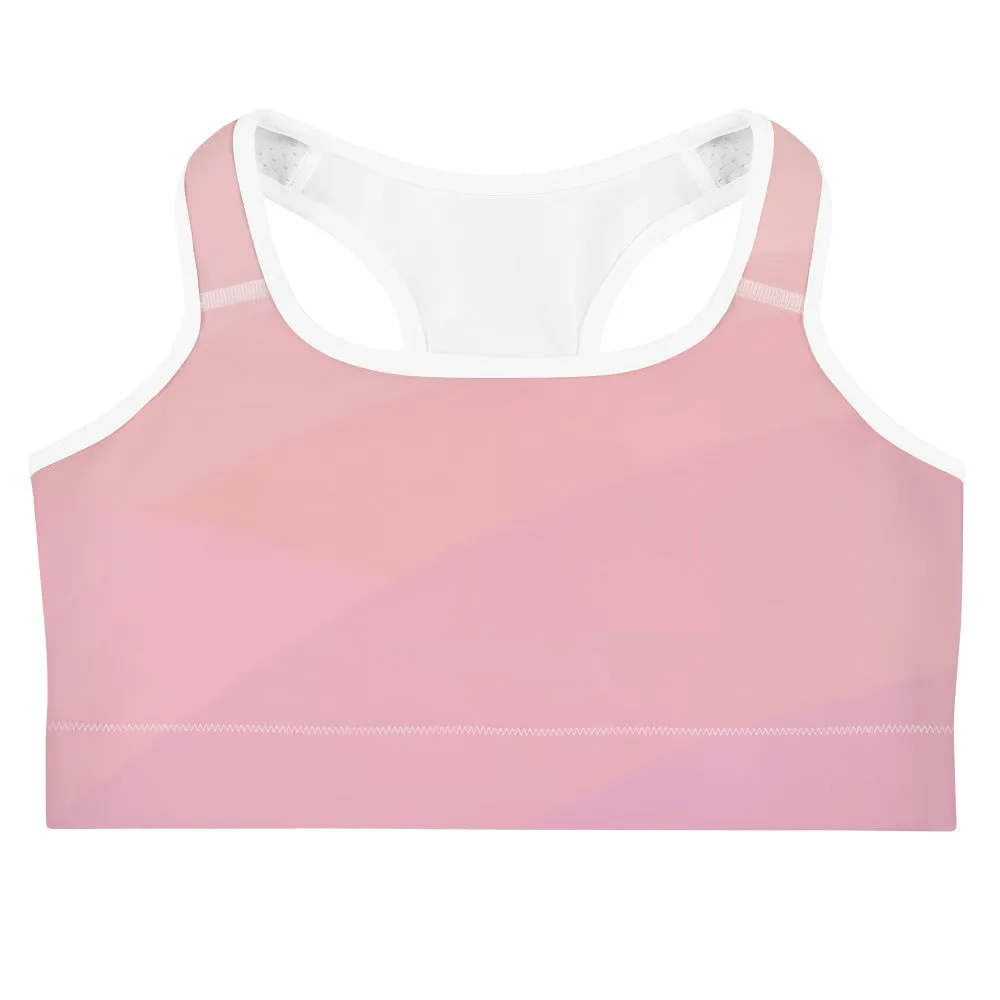 Bubble pink sports bra, lioness-love